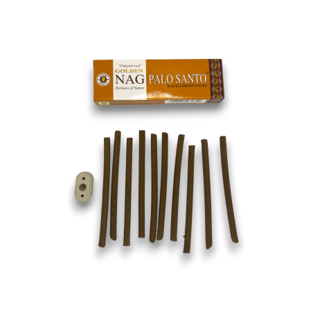 GOLDEN NAG Incienso Dhoop Palo Santo - Masala Dhoop Sticks - 1 paquete de 10 barritas