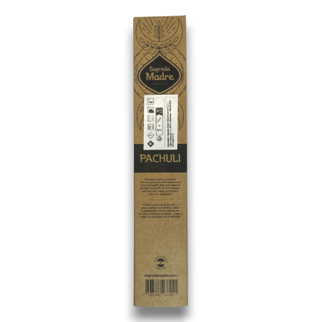 Natürlicher Patchouli Weihrauch Heilige Mutter Patchouli Passion - Weihrauch 8 dicke Stäbchen Bio - Herkunft Malaysia