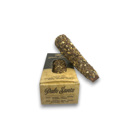 Palo Santo Sagrada Madre Stick - Räucherstäbchen - Palo Santo Peru, Rose, Lavendel, Zeder, Orange, Eukalyptus und Lorbeer