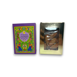 Conos de Incienso Reflujo Lavanda Golden India Sree Vani Indian Heritage - Paquetito de 12 conos blackflow