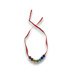 Pulsera de los 7 Chakras Pulsera de Hilo Rojo - HOSTENATURA