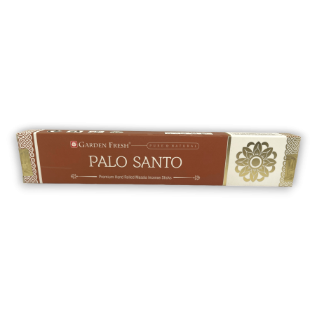 Incienso Palo Santo GARDEN FRESH - Premium Masala Incense Sticks - 15gr.