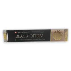 Incienso Black Opium GARDEN FRESH - Premium Masala Incense Sticks - 15gr.