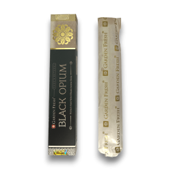 Incienso Black Opium GARDEN FRESH - Premium Masala Incense Sticks - 15gr.
