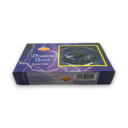 Conos de Incienso Sangre de Dragón SAC Dragons Blood Incense Cones - 1 cajetilla de 10 conos