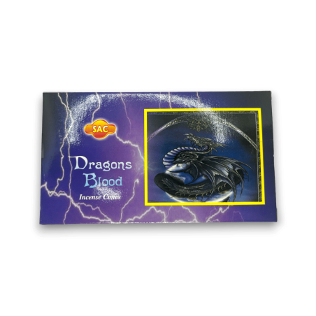 Drachenblut Räucherkegel SAC Drachenblut Räucherkegel - 1 Packung mit 10 Kegeln