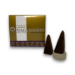 Cons d'encens Chandan GOLDEN NAG - Caixeta de...