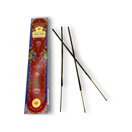 Encens Golden India Sandalwood Sree Vani Indian Heritage - 1 paquet de 15gr.