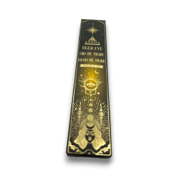 Incienso Ojo de Tigre AROMA Smudge Kit Incienso Crystal - Barritas de incienso con minerales