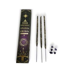 Ametist Rökelse AROMA Smudge Crystal Rökelse...