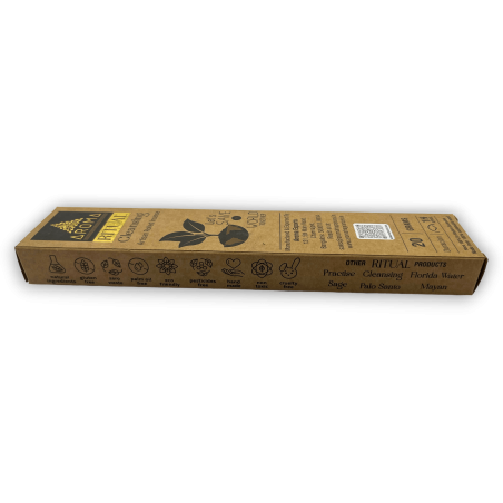 Incienso Ritual de Limpieza AROMA Ritual Cleansing - Cajita de 20 gramos con mensaje inspirador