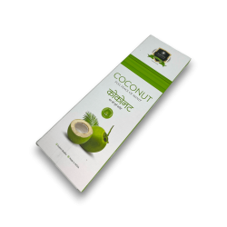 Alaukik Coco Wierook - Kokosnoot - Grootverpakking 90gr - 55-65 stokjes - Gemaakt in India