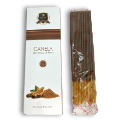 Encens Alaukik Canyella - Cinnamon - Paquet Gran 90gr - 55-65 varetes - Fet a Índia