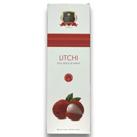 Tamaie Alaukik Litchi Pachet Mare 90gr - 55-65 bețe - Fabricat în India