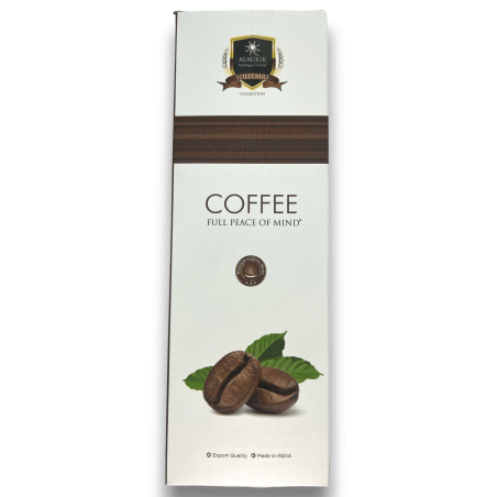 Alaukik Coffee Incense - Kaffe - Storpack 90gr - 55-65 pinnar - Tillverkad i Indien