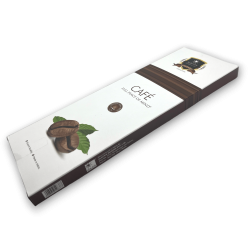 Alaukik Coffee Incense - Kaffe - Storpack 90gr - 55-65 pinnar - Tillverkad i Indien