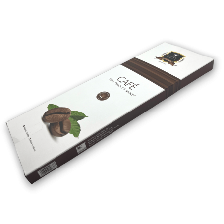 Incenso Alaukik Café - Café - Pacote Grande 90gr - 55-65 palitos - Fabricado na Índia