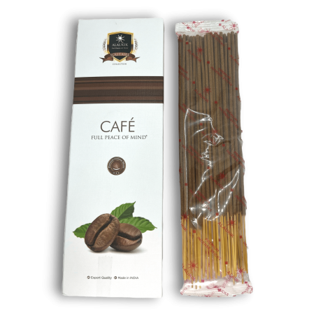 Alaukik Coffee Incense - Kaffe - Storpack 90gr - 55-65 pinnar - Tillverkad i Indien