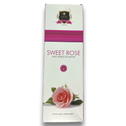 Incienso Alaukik Dulce Rosa - Sweet Rose - Paquete Grande 90gr - 55-65 varillas - Hecho en India