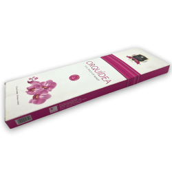 Alaukik Orchidee Weihrauch - Orchidee - Großpackung 90gr - 55-65 Stäbchen - Made in India