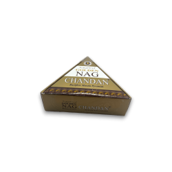 GOLDEN NAG Chandan Backflow Cones - Blackflow rökelsekottar - 10 kottar
