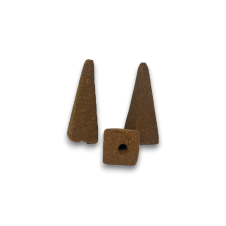 GOLDEN NAG Chandan Backflow Cones - Blackflow rökelsekottar - 10 kottar