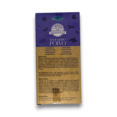 Poudre d’encens à la lavande ULLAS - 25 grammes