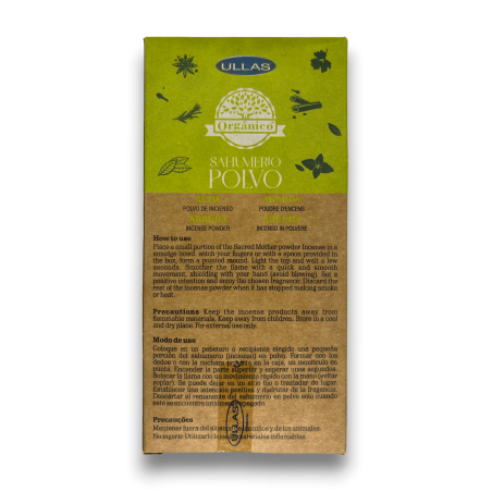 Incienso en Polvo Ruda ULLAS - 25 gramos