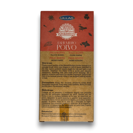 Poudre d’encens Palo Santo ULLAS - 25 grammes