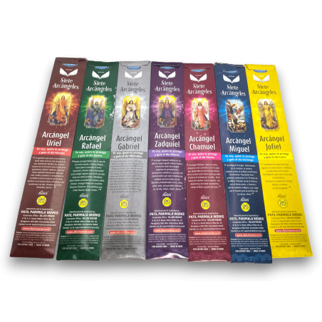 七大天使のお香ULLAS 7 Archangels - お香5本入り7パッケージ
