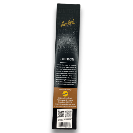 Weihrauch Zimt Geld Magnet Manifest Sree Vani Zimt Geld Magnet - Artisan Weihrauch - 4 dicke Stäbchen