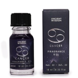 Olio profumato dell'elemento acqua del cancro dello zodiaco - 10 ml Ancient Wisdom