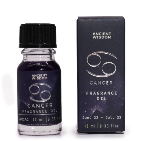 Olio profumato dell'elemento acqua del cancro dello zodiaco - 10 ml Ancient Wisdom