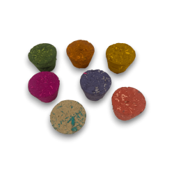 Kit Siete Chakras AROMA 7 Chakras - Barritas de Incienso y 7 bombitas defumación activada Eco Artesanal