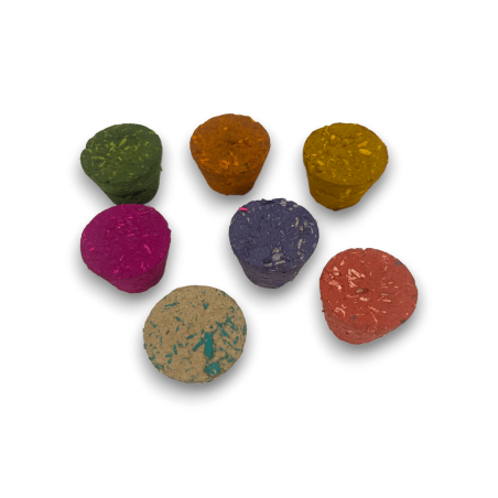 Kit Sette Chakra AROMA 7 Chakra - Bastoncini d'incenso e 7 lampadine profumanti attivate Eco Artisanal