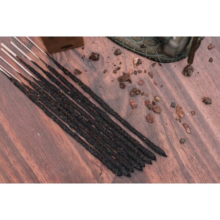 Pak 6 natuurlijke wierook Wierook, Mira, Rue, Rozemarijn, Sinaasappel, Palo Santo, Copal en Yagra Sagrada Madre