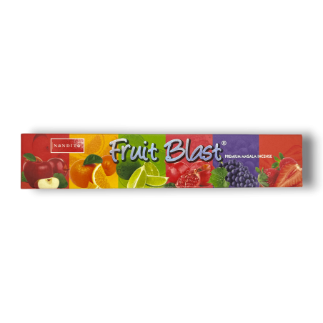 Nandita Fruit Blast Wierook - Premium Masala Wierook 1 doosje van 15gr.