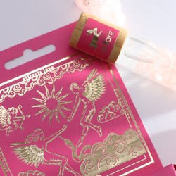 Roll On Hop Hare of Tarot Lovers Quartzo Rosa - Óleos Essenciais