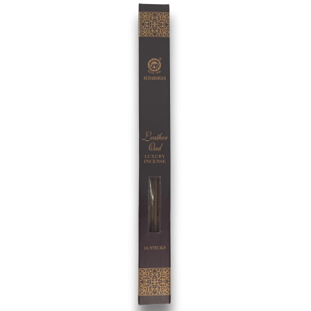 Lederen Oud Sudarshan Luxe Wierook - 16 stokjes