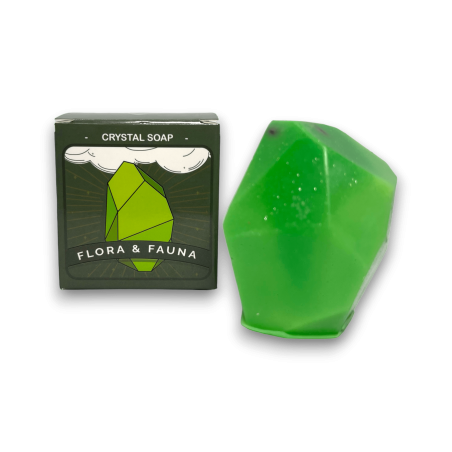 Jabón Elemental de Cristal Elemento Tierra - Jabón con Mineral en el Interior