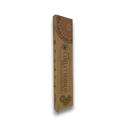 Incenso Orgânico de Canela e Sândalo GOLOKA Canela e Sândalo - Incenso Natural Masala - 1 caixa de 15gr