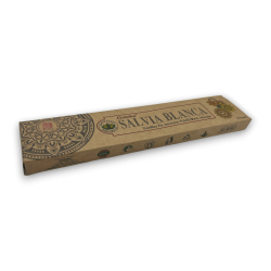 Incienso Salvia Blanca Orgánico GOLOKA White Sage - Natural Masala Incense - 1 cajetilla de 15gr