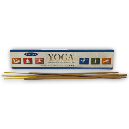 SATYA Yoga rökelse - Premium Masala rökelse - 1 låda med 15gr.