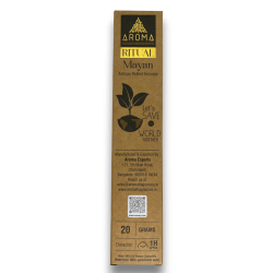 Incienso Ritual Maya AROMA Ritual Mayan - Cajita de 20 gramos con mensaje inspirador