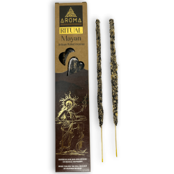 マヤ リチュアル お香AROMA Mayan Ritual - 感動的なメッセージ入り 20 グラム ボックス