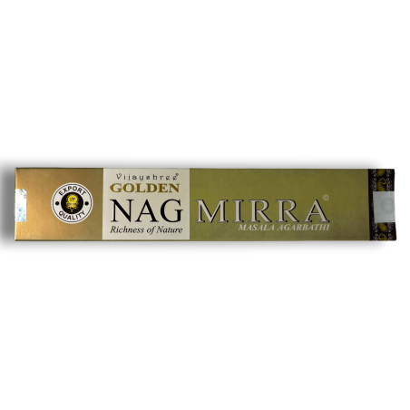 عطر المر البخور GOLDEN NAG Myrrh Vijayshree العطر - 1 صندوق من 15 جرام.