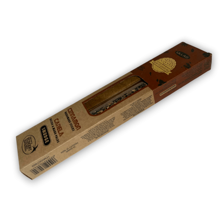 Incienso Ullas de Canela - Cinnamon - Hecho a mano - 25gr - Hecho en India - 100% Natural - ULLAS Incienso Orgánico
