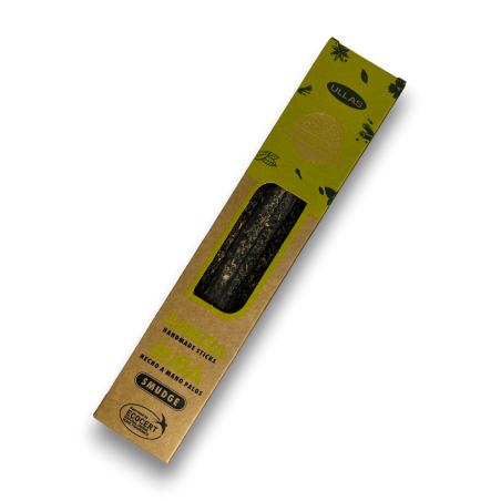 Encens Ulles de Ruda - Arruda - ULLAS - Fet a mà - 25gr - Fet a Índia - 100% Natural - ULLAS Encens Orgànic