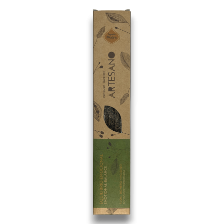 Encens Artisanal Rue, Romarin et Encens Sainte Mère - Équilibre Émotionnel - 5 barres bio - Encens Artisanal