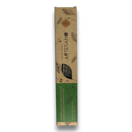 Incienso Palo Santo y Romero Sagrada Madre - Purificación y Protección - 5 barritas orgánicas - Incienso Artesano